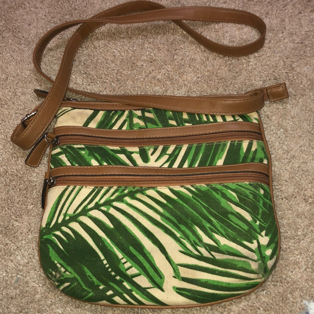 Plam tree purse